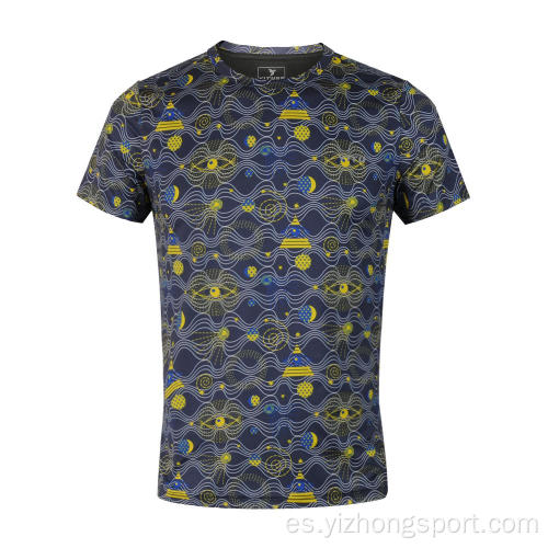 Camiseta Dry Fit que absorbe la humedad Star Yellow